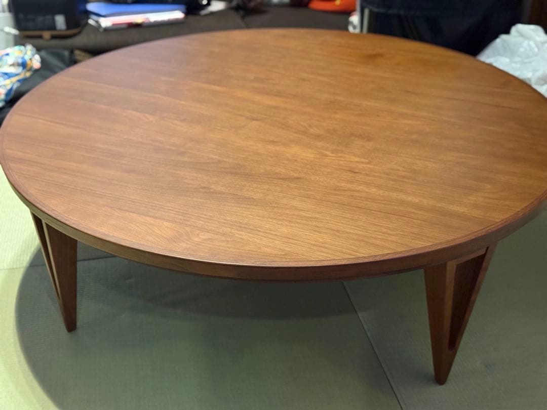 アクタス　こたつ　FK1ウォルナット 120cm 布団&カバー付き