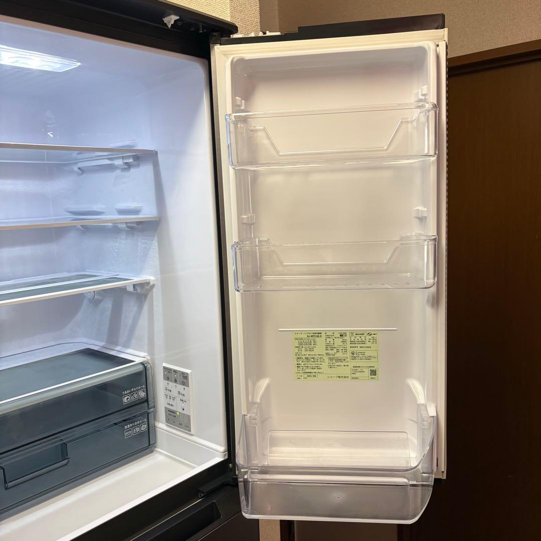 SHARP 冷蔵庫 505L 2024年式 6ドア SJ-MF51M-H
