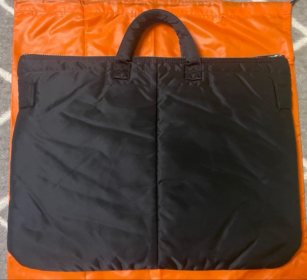 【未使用級新型タグ 】ポータータンカー トートバッグ iPad A4可 Lサイズ