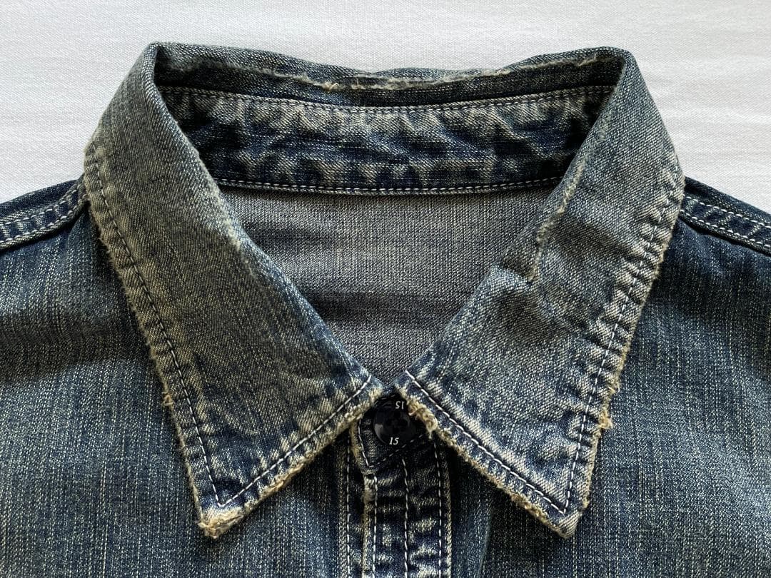 ネイバーフッド デニムシャツ インディゴ Lサイズ位