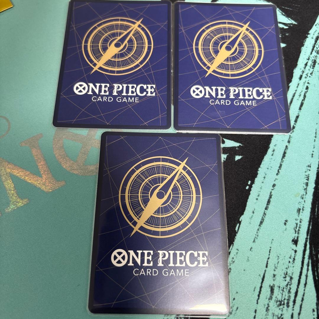 ワンピースカード ルフィsecパラレル2枚 ロロノアゾロsr1枚