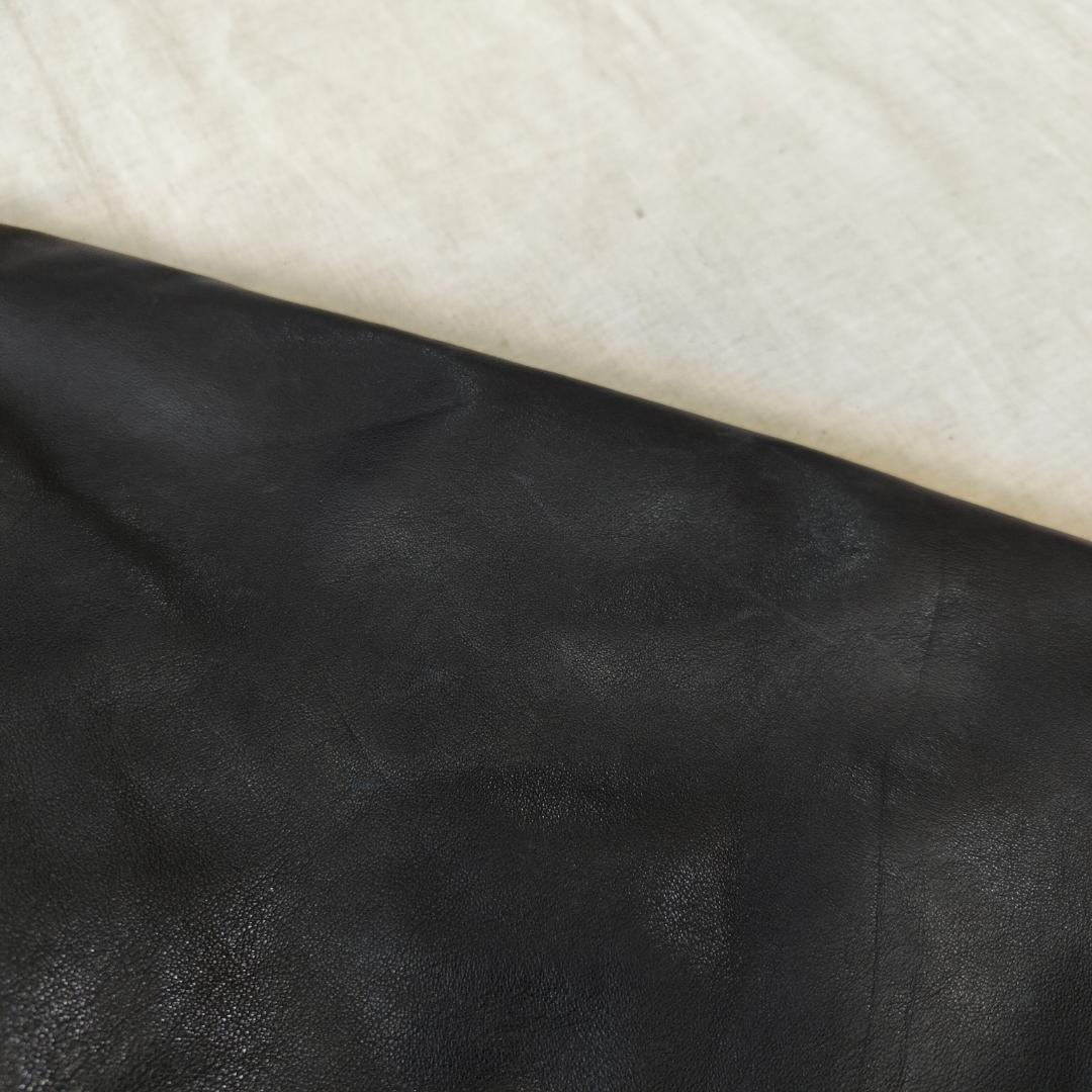 80s 90s USA製 ランズエンド A-2 レザー フライトジャケット 黒