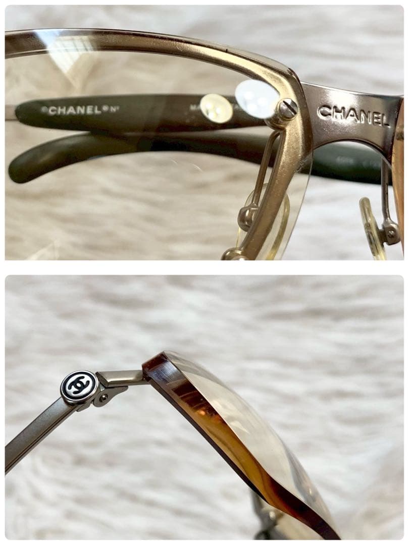 CHANEL　シャネル　ココマーク　4008は　サングラス　メガネ