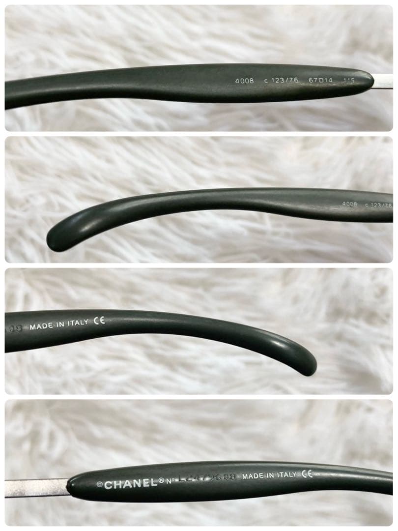 CHANEL　シャネル　ココマーク　4008は　サングラス　メガネ