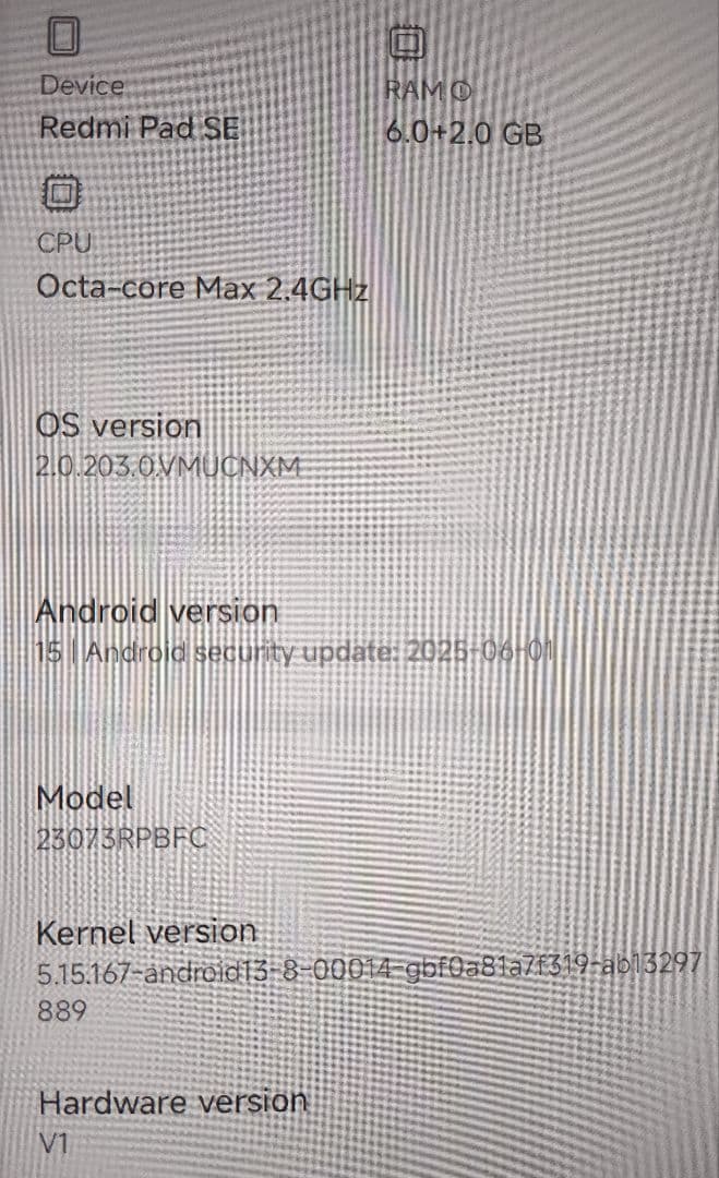 redmi pad se CN ダークグリーン タブレットケース 8000mAh