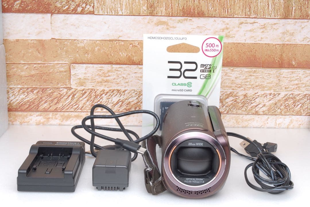 Wi-Fi対応✨Panasonic ビデオカメラ　HC-W570M ブラウン