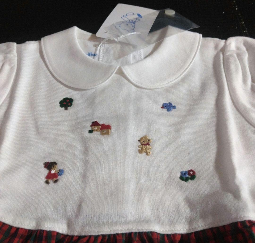 ファミリア　タグ付き新品　ワンピース（90）