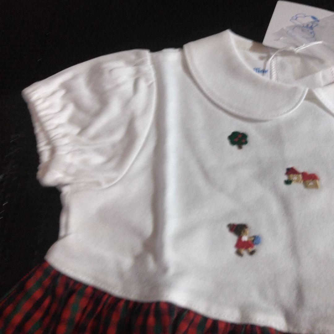 ファミリア　タグ付き新品　ワンピース（90）