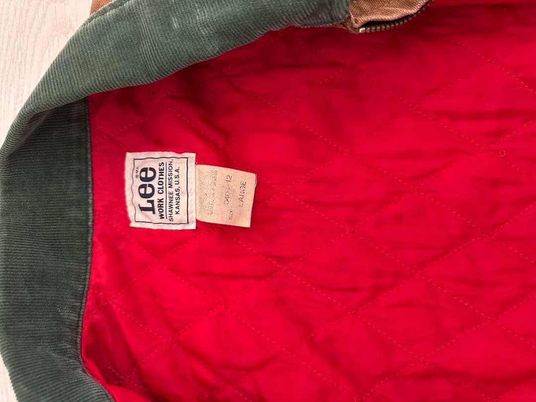 Lee ダック地ワークジャケット