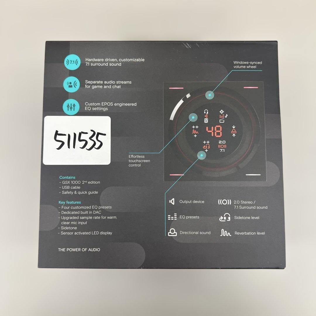 511535 GSX 1000 2ndEditionゲーミングオーディオアンプ