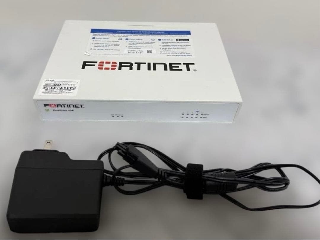 【中古】 FORTINET FortiGate FG-40F