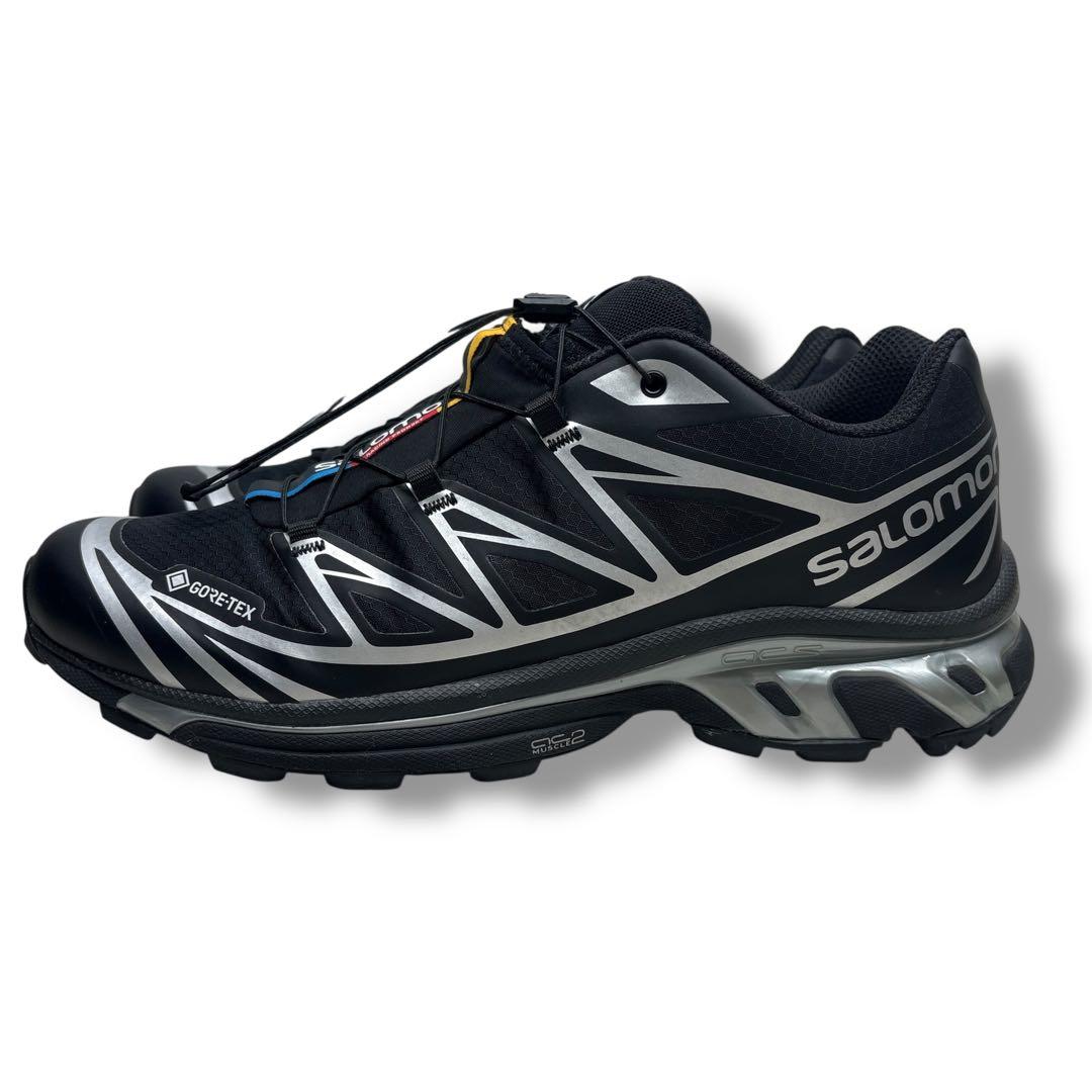 極美品■SALOMON【28.5】XT-6 GTX スニーカー ブラック