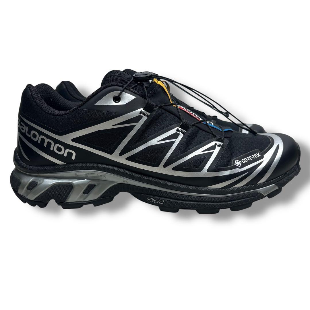 極美品■SALOMON【28.5】XT-6 GTX スニーカー ブラック
