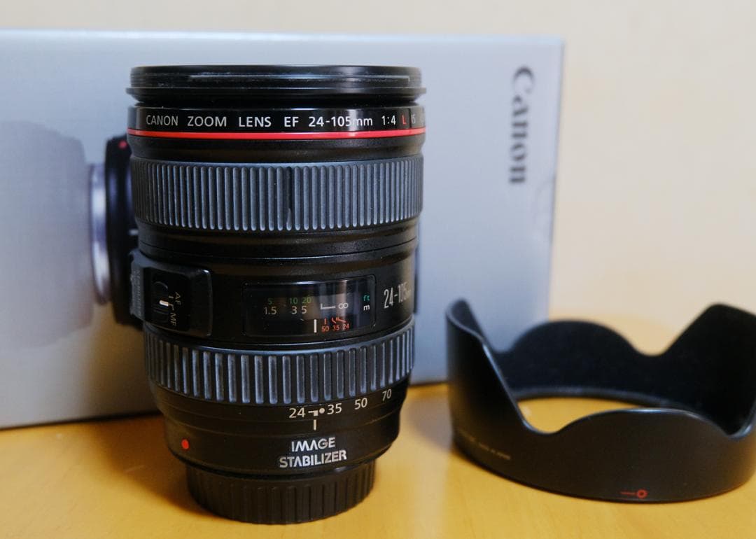 レンズ(ズーム) canon EF24-105mm F4L IS USM
