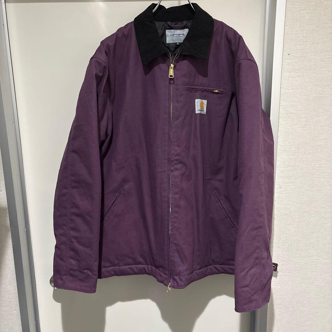 Carhartt パープル デトロイトジャケット XL