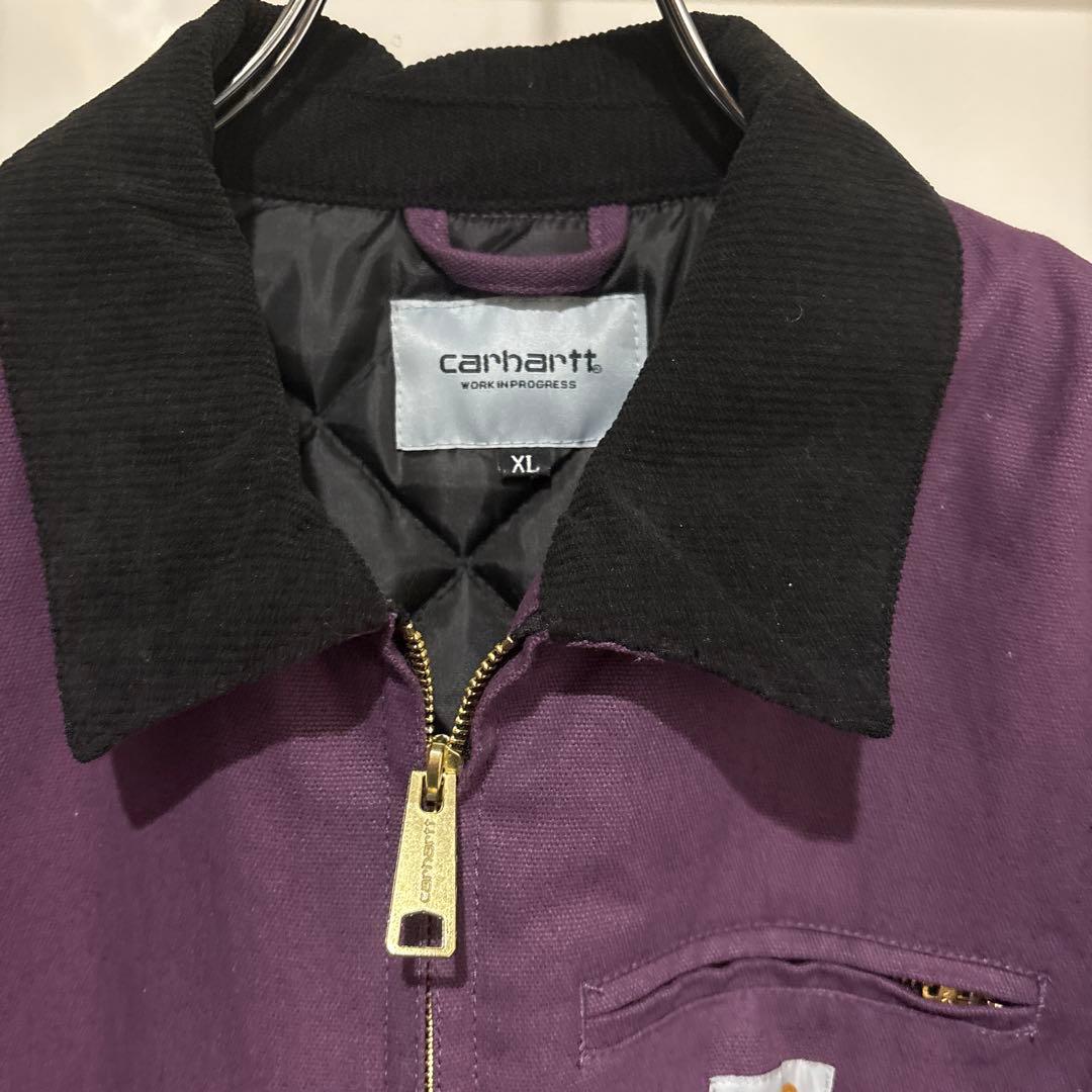 Carhartt パープル デトロイトジャケット XL
