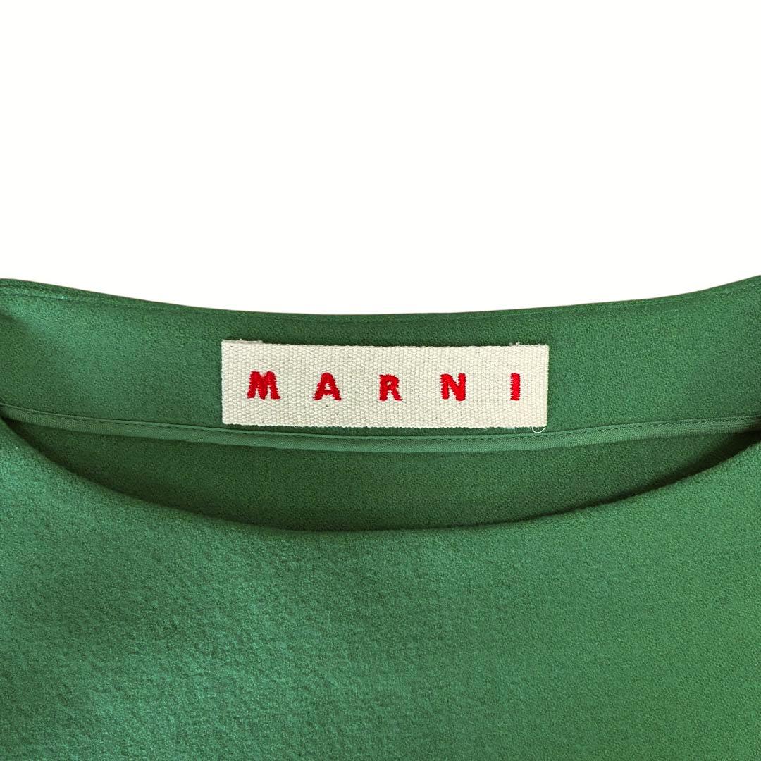 ✨未使用に近い✨MARNI マルニ トップス グリーン 38 M