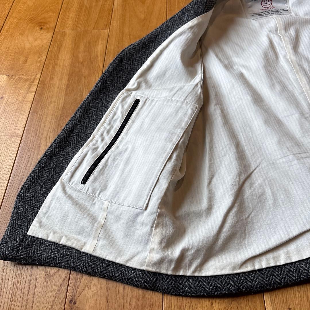 【定番】 BEAMS PLUS / ハリスツイード ベスト 定価30,000円程