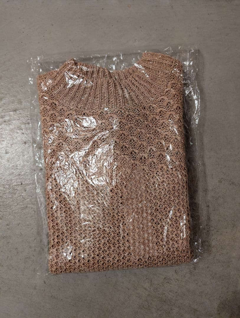 【即完売色】amachi. アマチ　和紙ニット arts and science