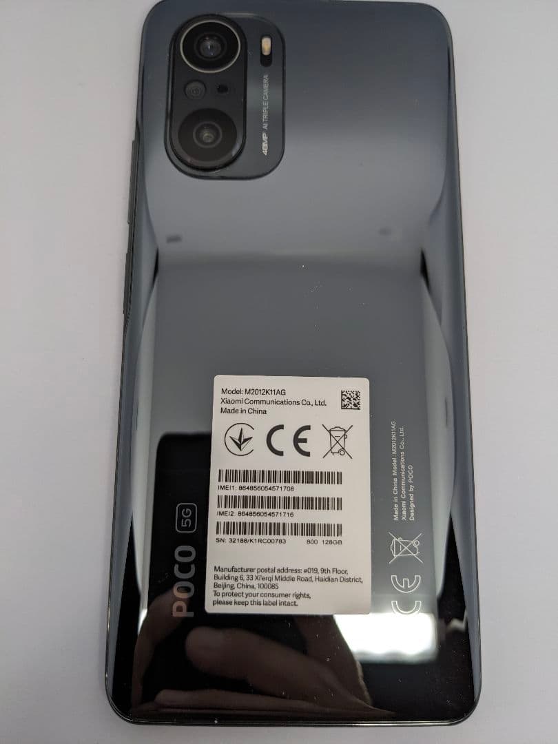 スマートフォン本体 POCO F3 128GB