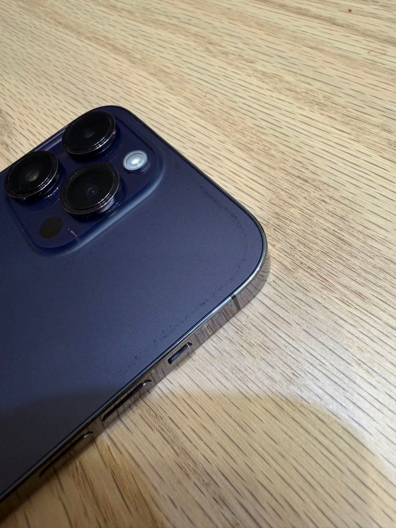 本当に最後　Apple iPhone 14 Pro ディープパープル 本体　箱無