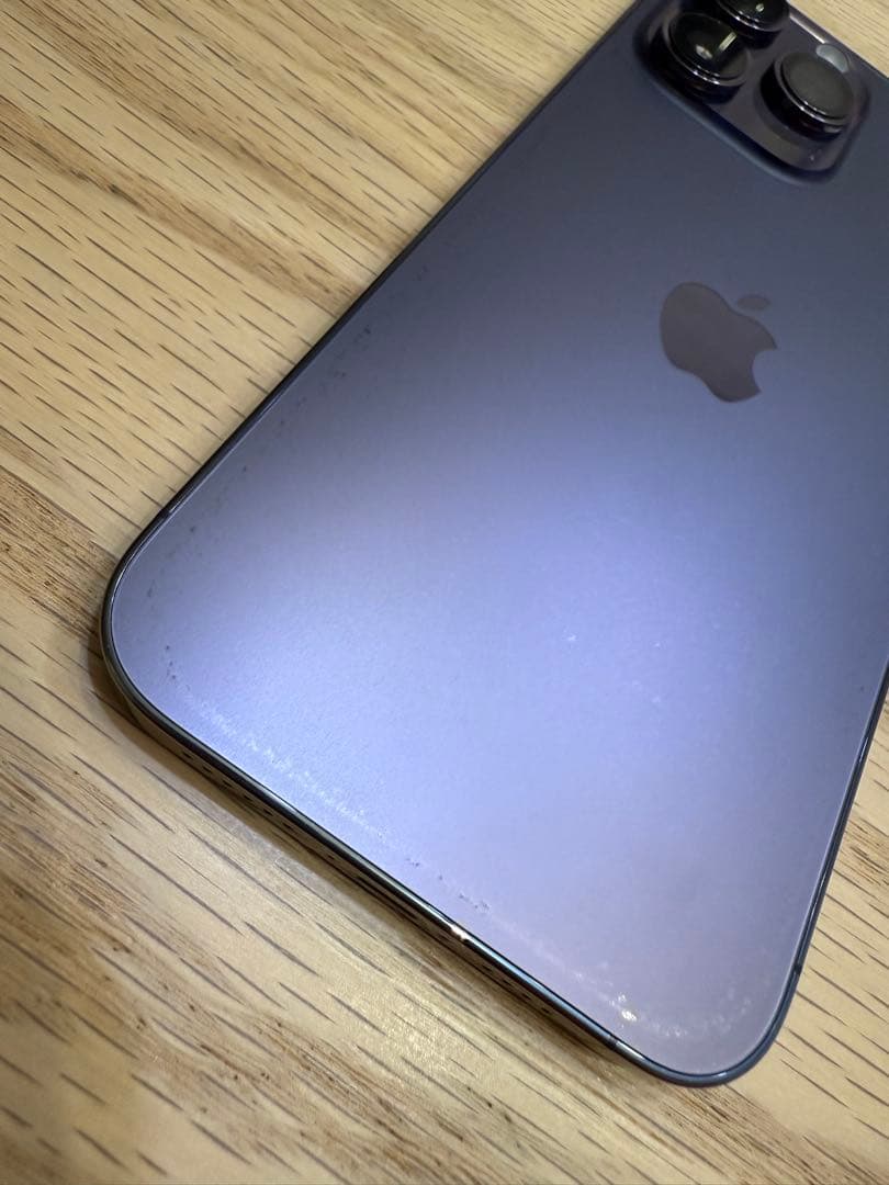 本当に最後　Apple iPhone 14 Pro ディープパープル 本体　箱無