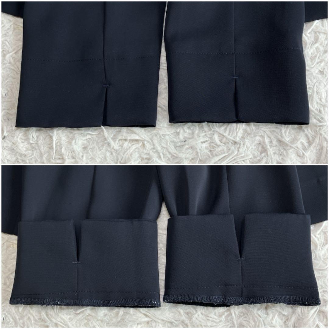 NATURAL BEAUTY BASIC ノーカラージャケットパンツスーツ