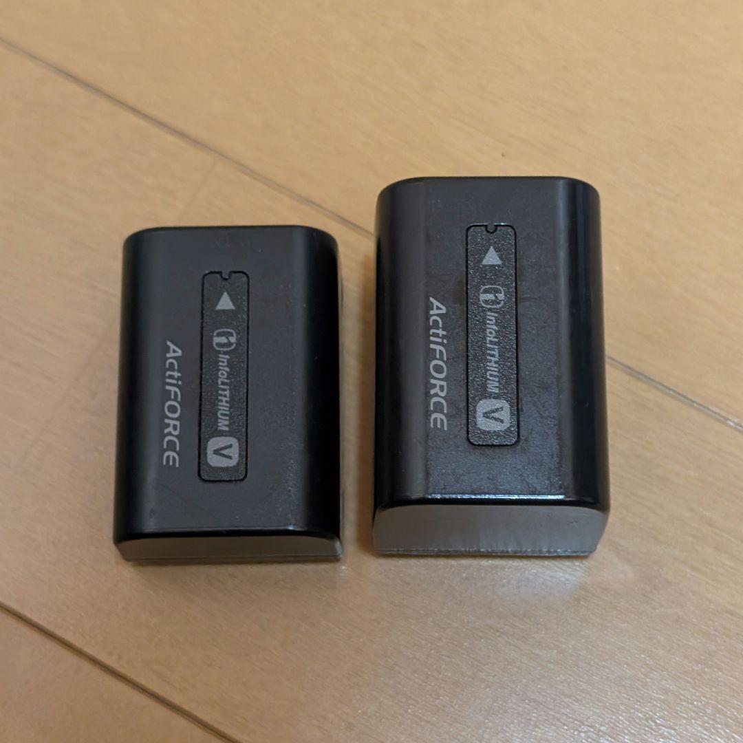 SONY HDR-CX550V ハンディカム バッテリー2個付き