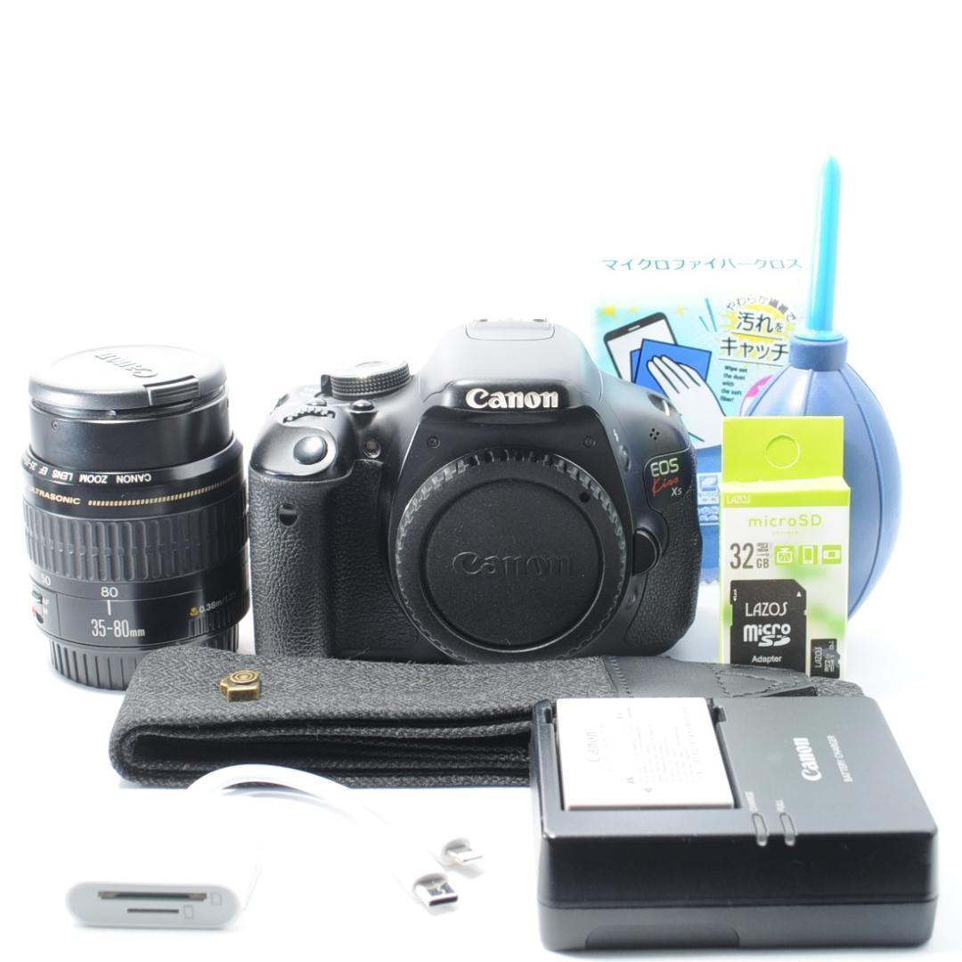 家族との思い出を残す❗️Canon Kiss X5✨届いてすぐに使えてスマホ転送