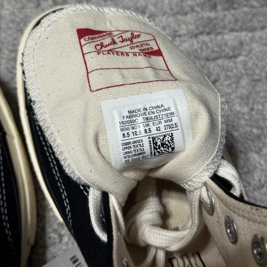 CT70 コンバース チャックテイラー 27cm 黒ハイカット