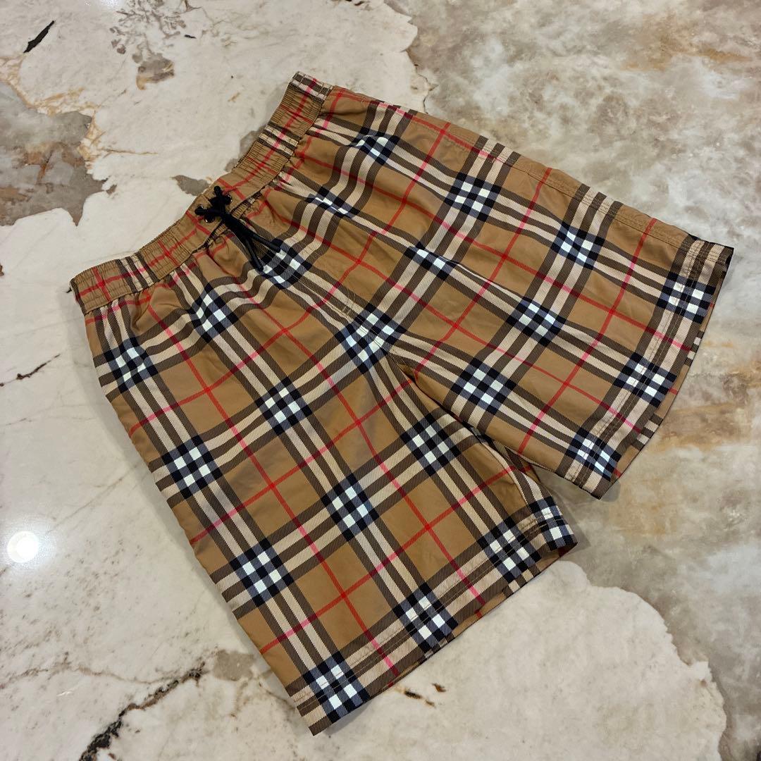 バーバリー ノバチェック スイムパンツ 140cm10Y ハーフパンツ　水着