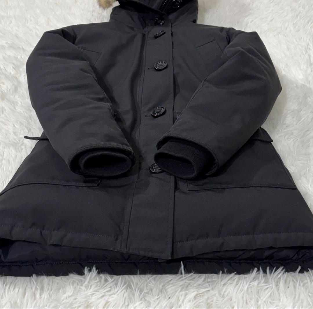 美品 カナダグース ブロンテパーカー ダウンジャケット レディース ブラック S