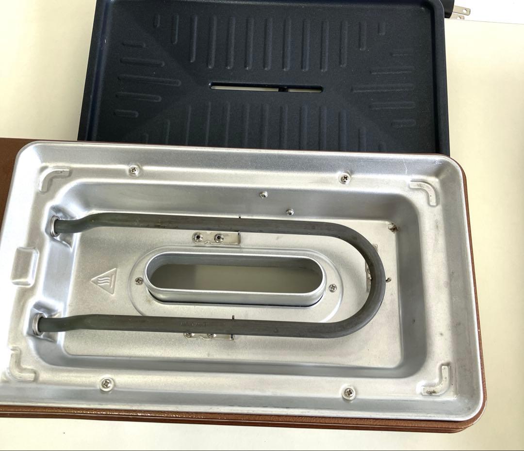 ZAIGLE 炙輪　無煙ロースターGOLD ワイドプレート2枚セット〈中古品〉