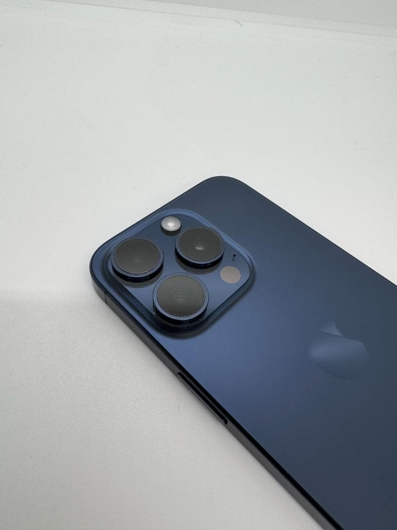 【デモ機】iPhone15 Pro 128GB ブルーチタニウム
