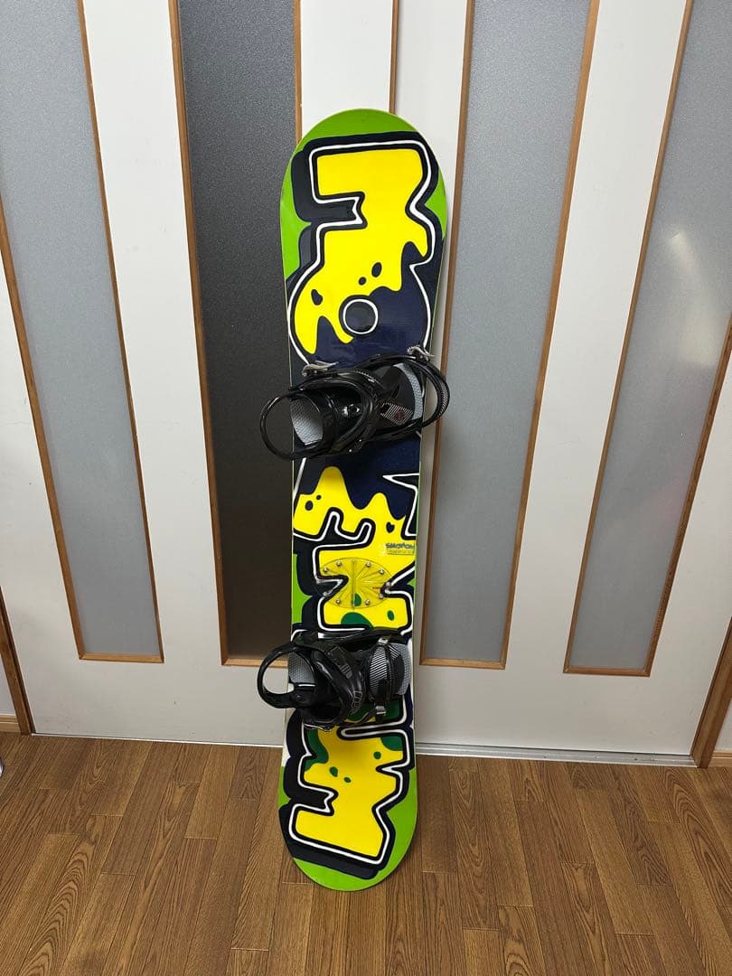 2セットSALOMON スノー ボード152cmビンディング付