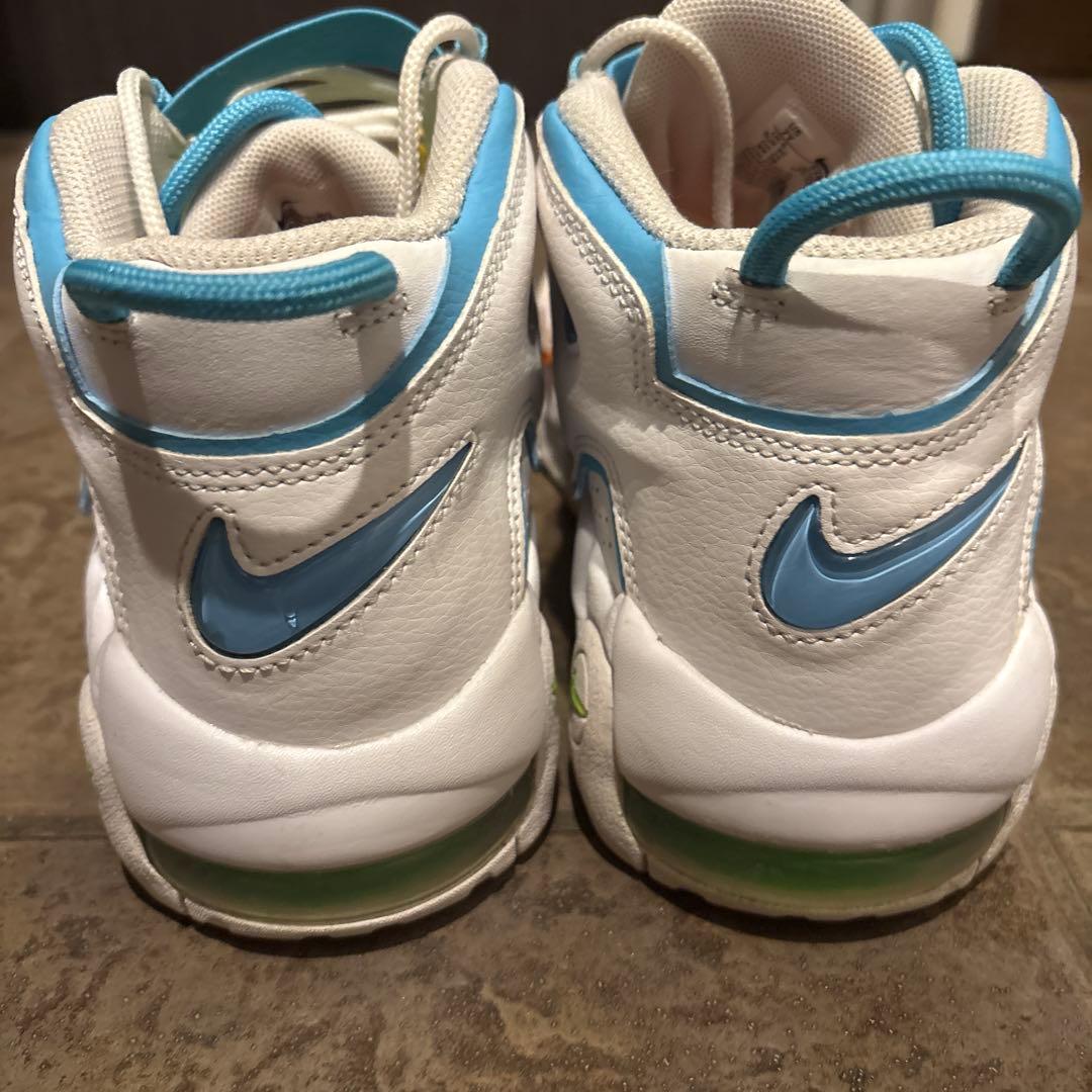 【国内未発売！海外限定！25cm】NIKE AIR MOREホワイトレンインボー