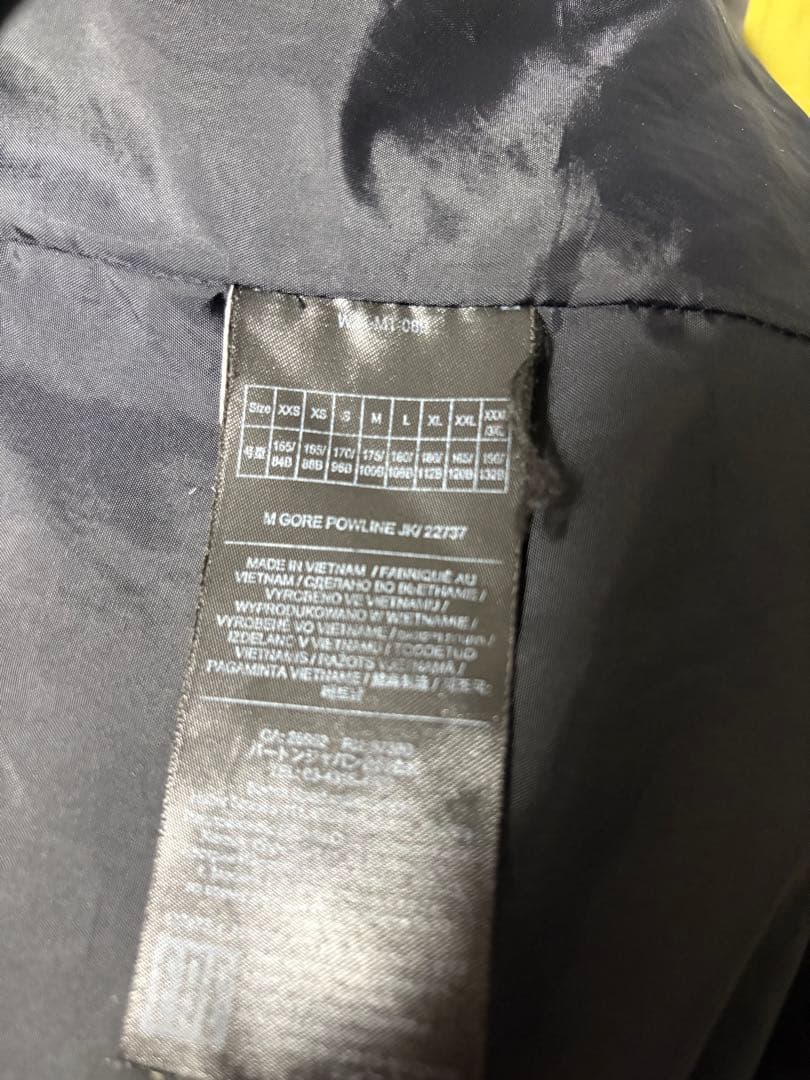 BURTON GORE-TEX ブラックジャケットメンズS ゴアテックスバートン