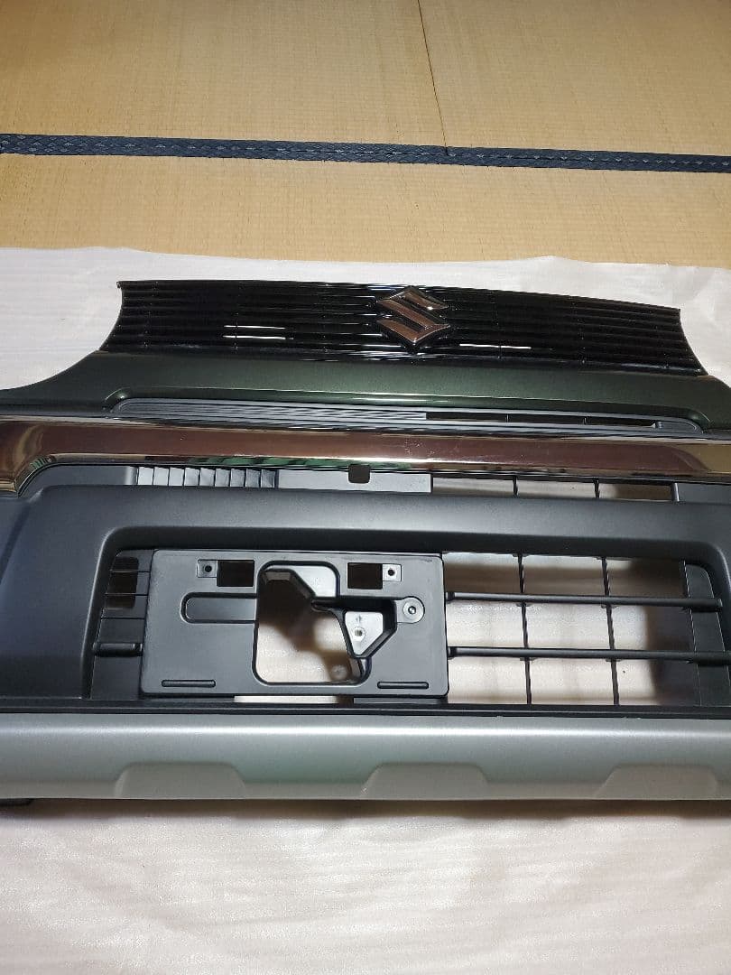 スズキ ハスラー タフワイルドフロントバンパーガーニッシュ送料込み