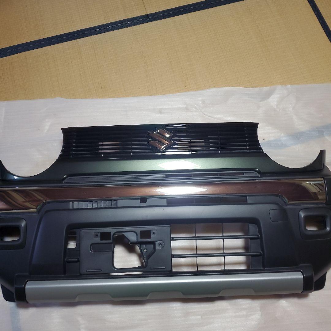 スズキ ハスラー タフワイルドフロントバンパーガーニッシュ送料込み