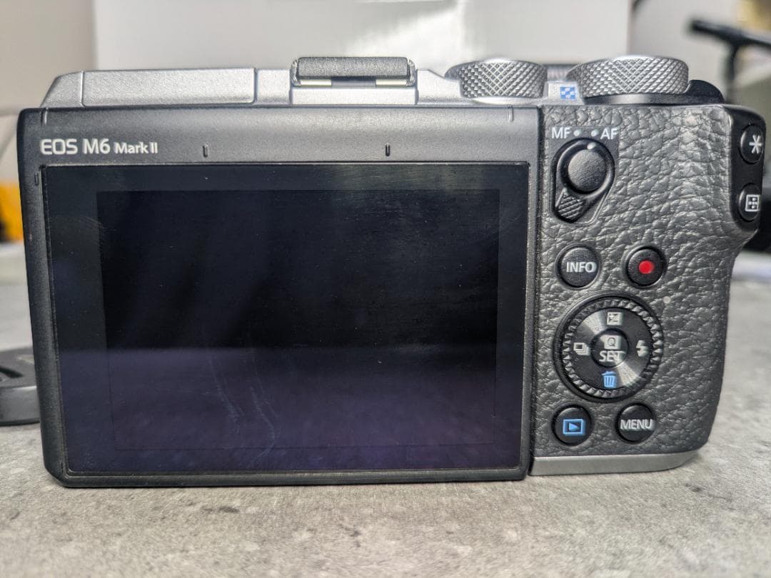 Canon EOSM6markII ボディ シルバー　レンズ等、多数おまけあり