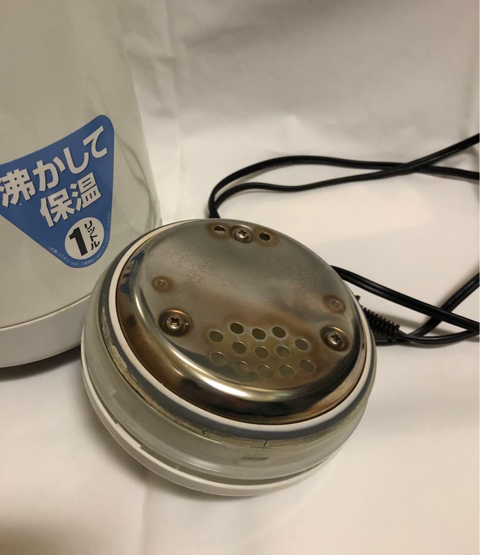 電気ポット CH-CE-10-WG 2021年製 ホワイトグレー