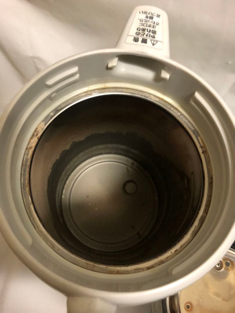 電気ポット CH-CE-10-WG 2021年製 ホワイトグレー