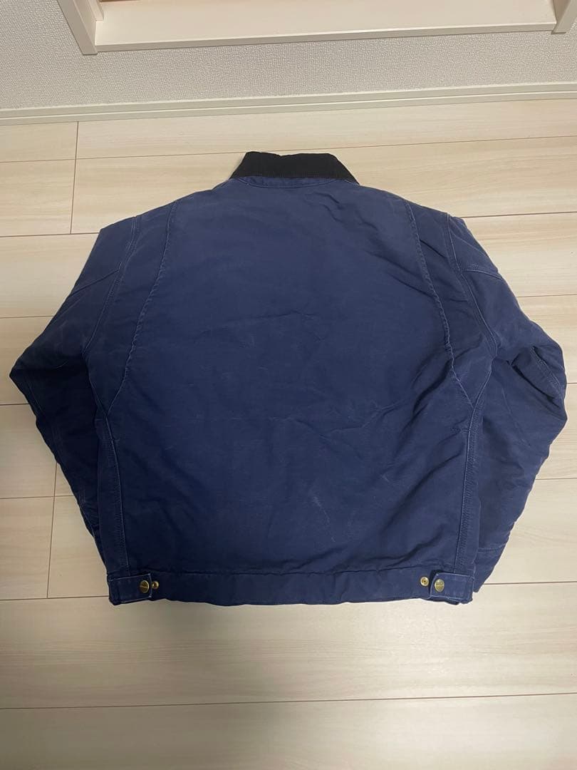 【最終値下げ❗️】Carhartt ネイビー デトロイトジャケット Lサイズ