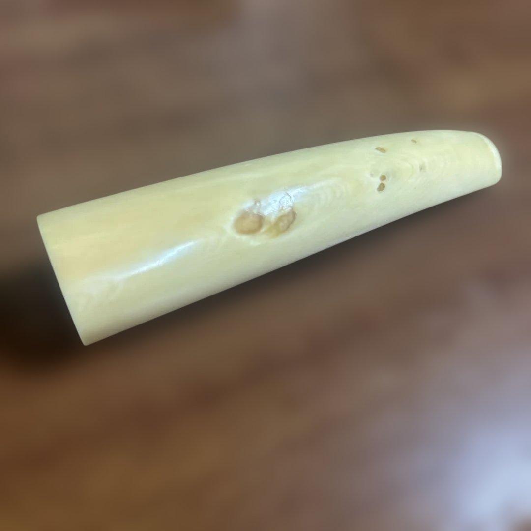 鯨歯　パイプ　キセル　53.50g 未使用品