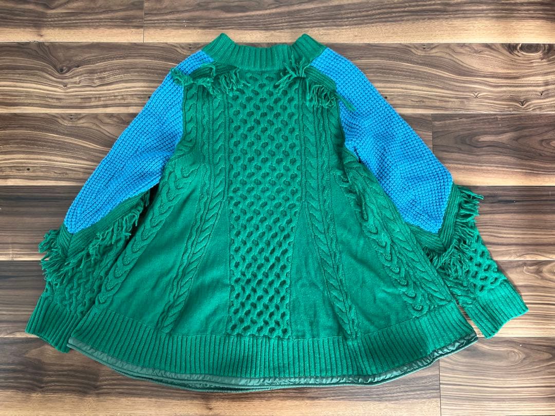 sacai Aライン ケーブルニット size 2
