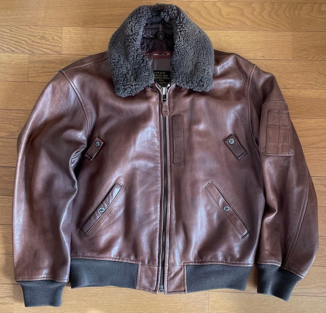 AVIREX B-15 レザージャケット