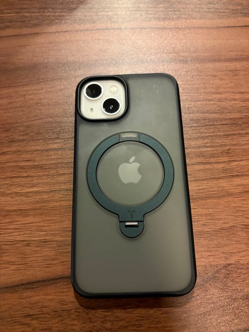 iPhone 13 ホワイト TORRASのケース付き