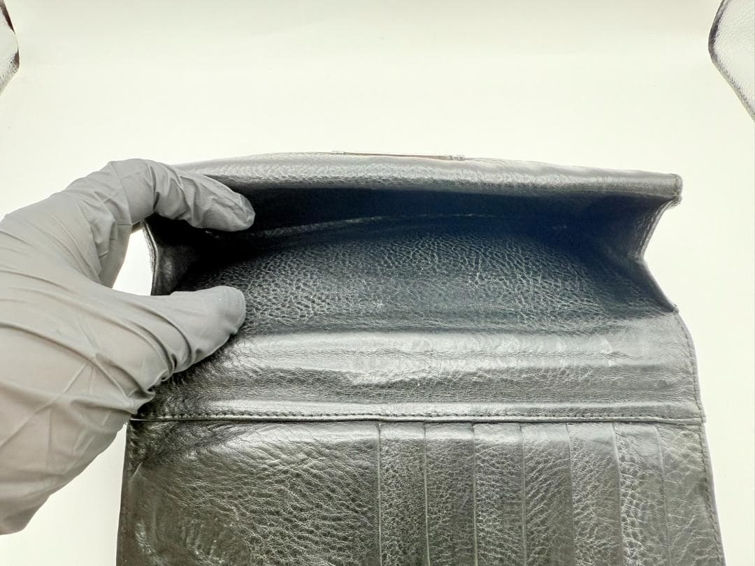 CH クロスボタンロングウォレット 長財布 メンテ済