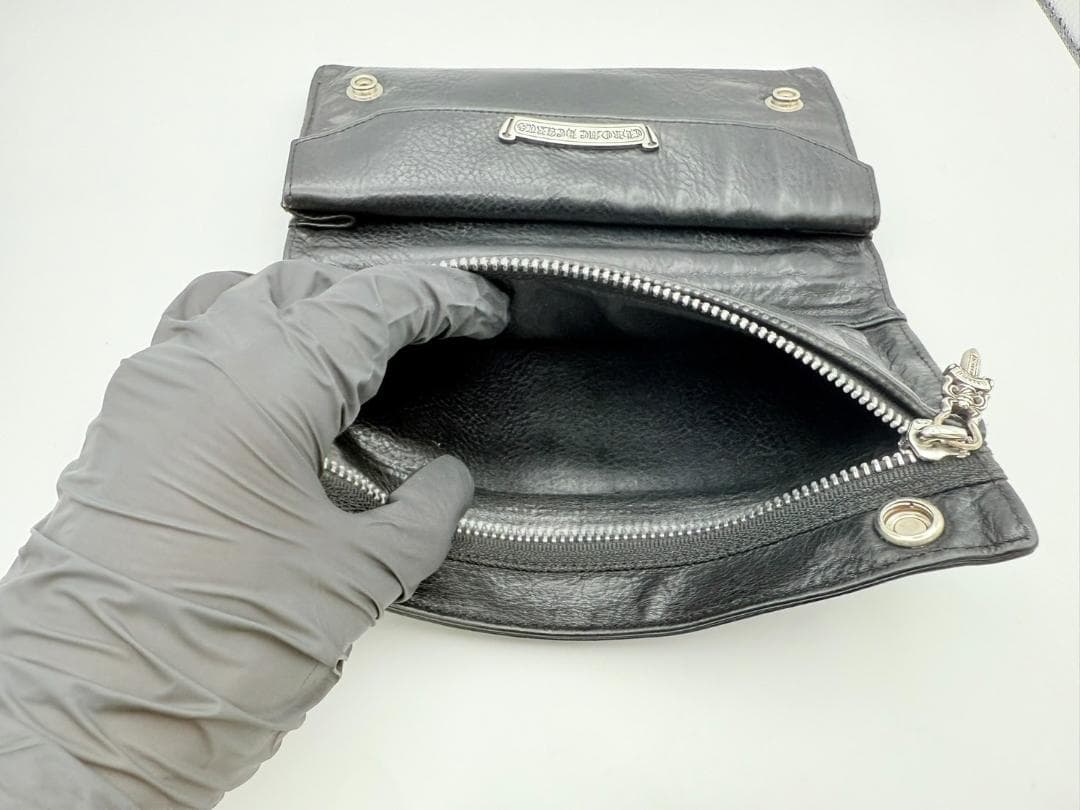 CH クロスボタンロングウォレット 長財布 メンテ済