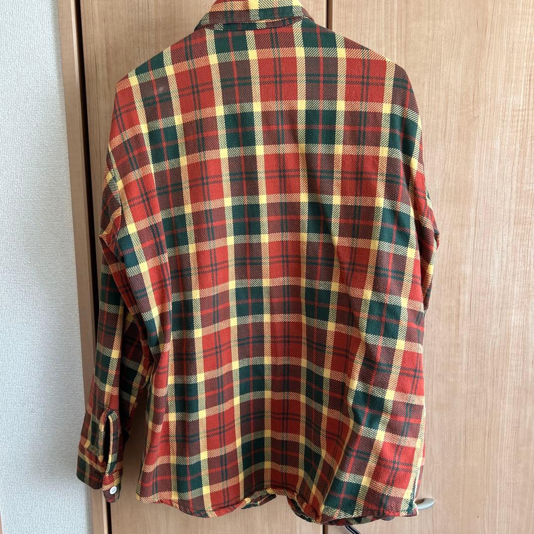 BIG MAC チェック柄ネルシャツ Lサイズ